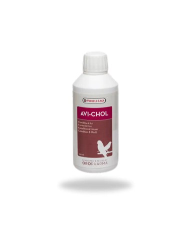 Tónico hepático AVI CHOL VERSELE LAGA para aves 250 ml.